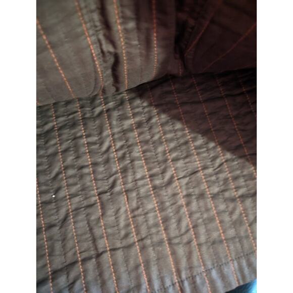 Reversible jacket Size large brown and orange - Picture 4 of 4